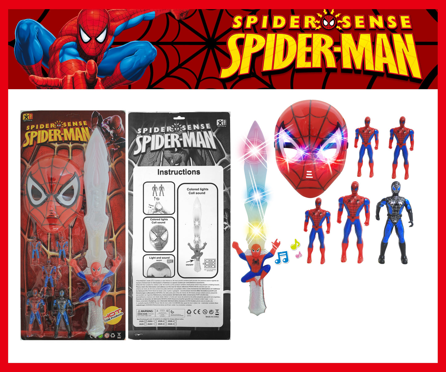 Spiderman Music Sword