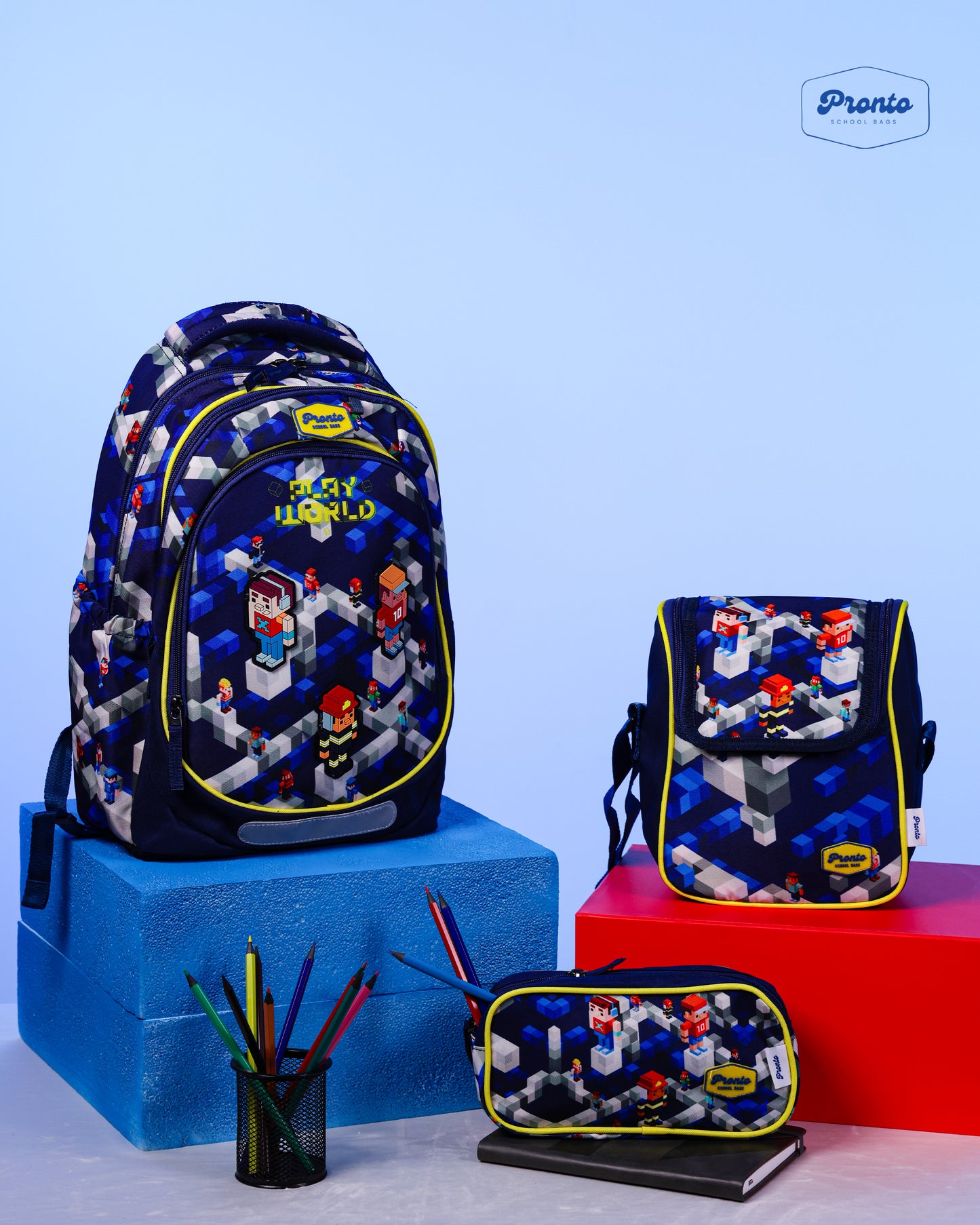 Pronto Play World 3-in-1 School Set 17”