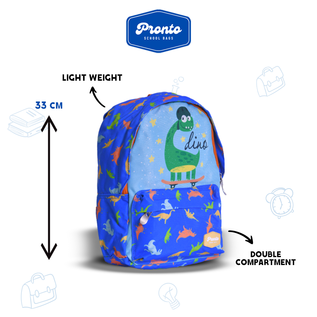 Pronto Dino Skater Backpack 13"