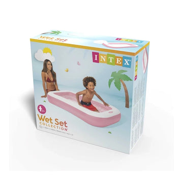 INTEX 166*100*25 Inflatable Pool Pink