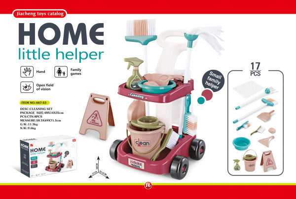 NET مجموعة تنظيف كراجة بعلبة