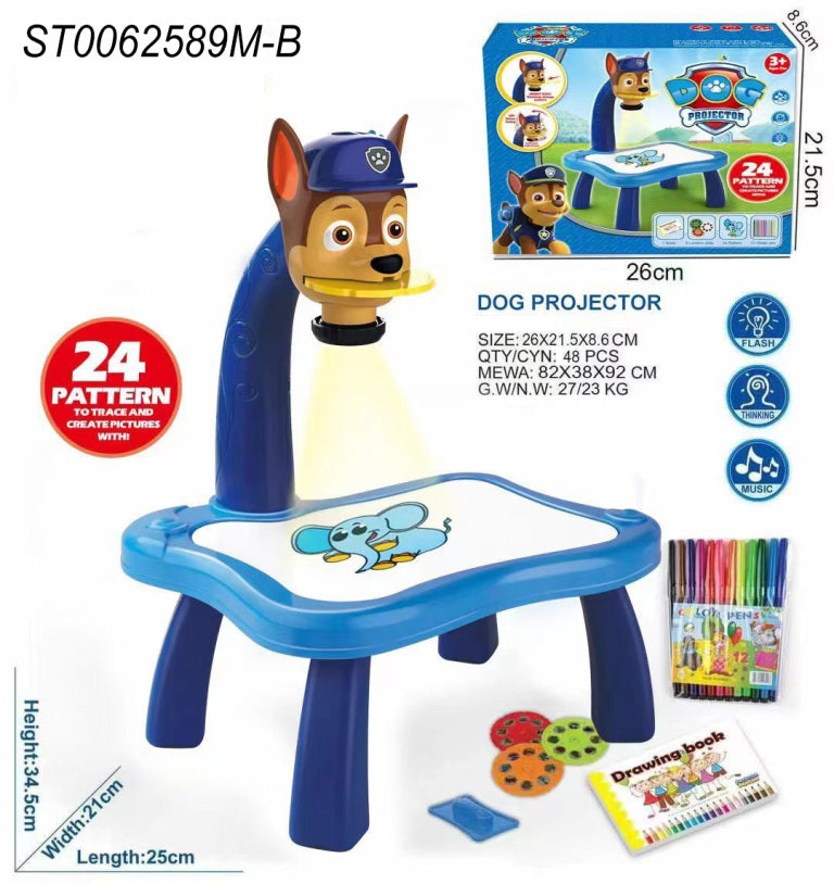 Blue Medium Projector Board