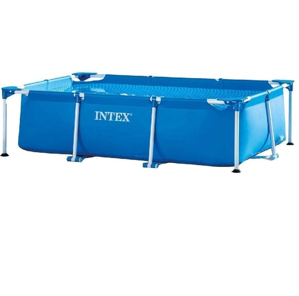 INTEX Rectangular Metal Frame Pool 260x160x65cm