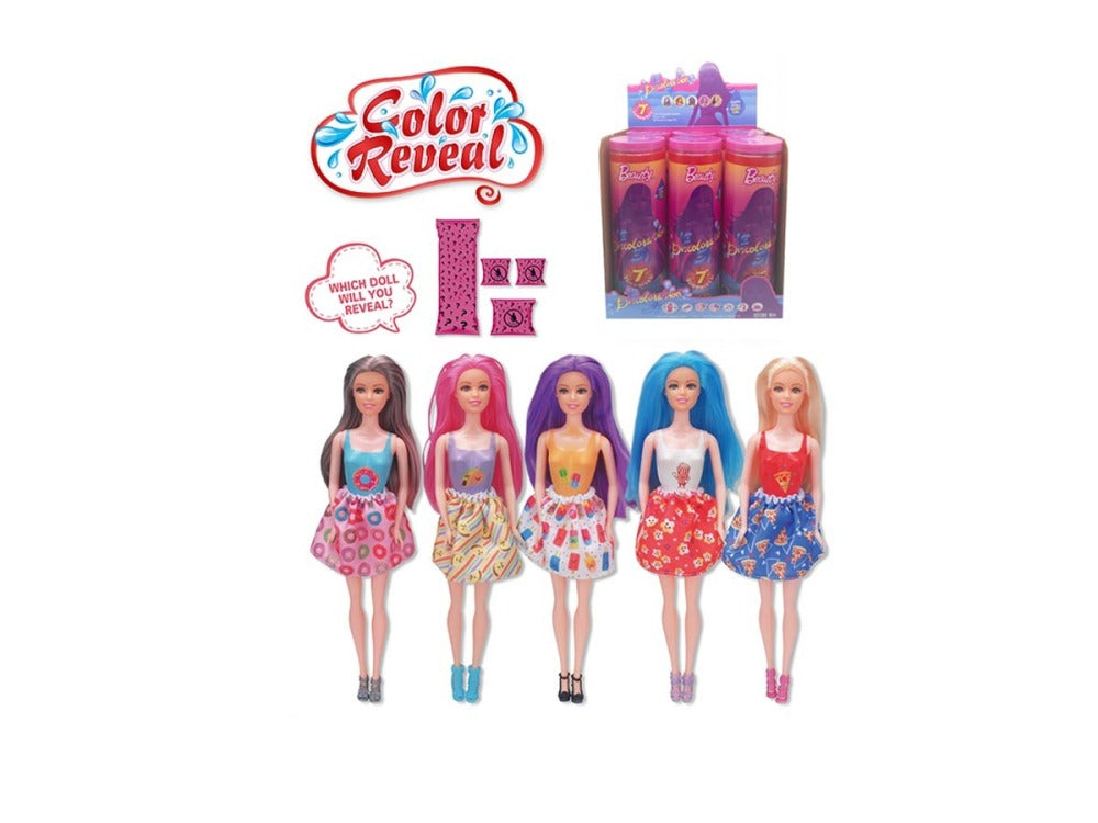 Color Reveal لعبة سلاندر/6 بعلبة