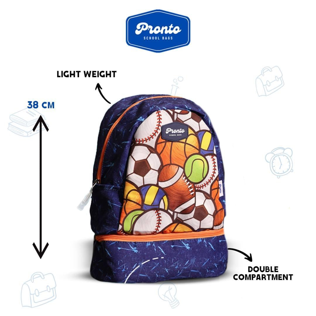 Pronto Sports Lunch Backpack 15"