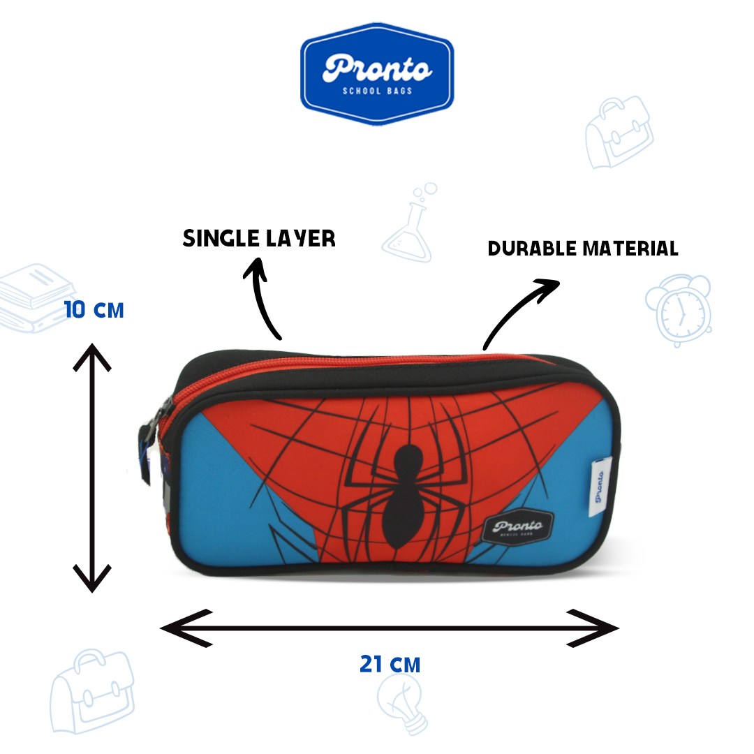 Pronto Spiderman Pencil Case 21 cm