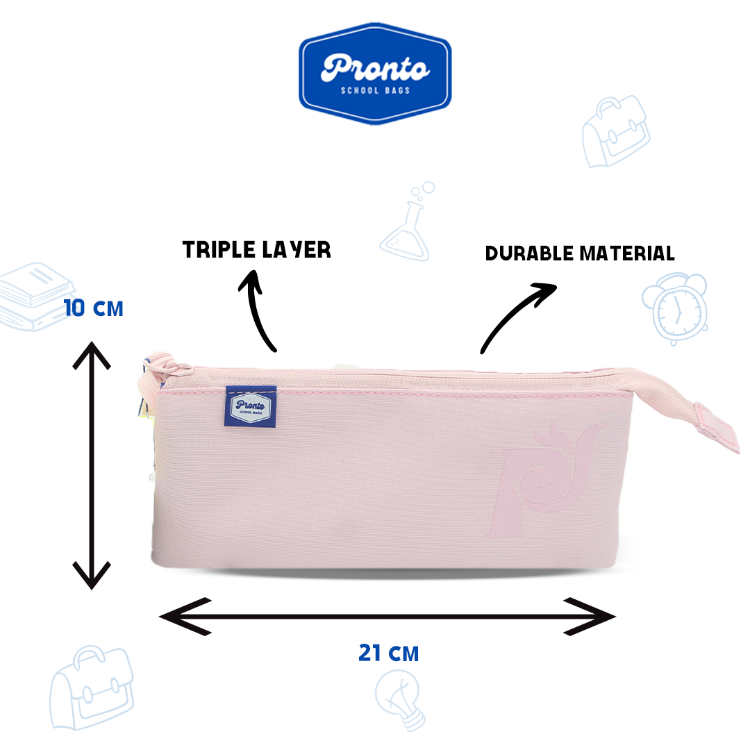 Pronto Triple Layer Pencil Case 21 cm