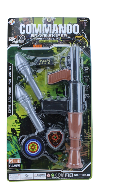 Rocket launcher commando set