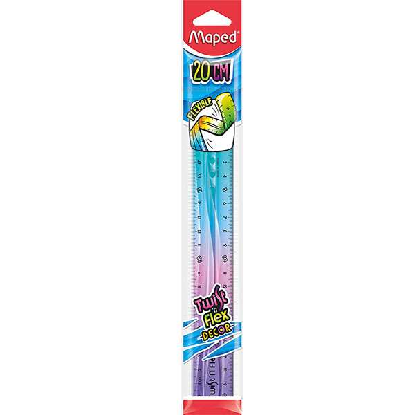 MAPED Twist and flex 20cm ruler