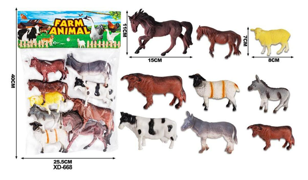 NET مجموعة حيوانات اليفة وسط بكيس