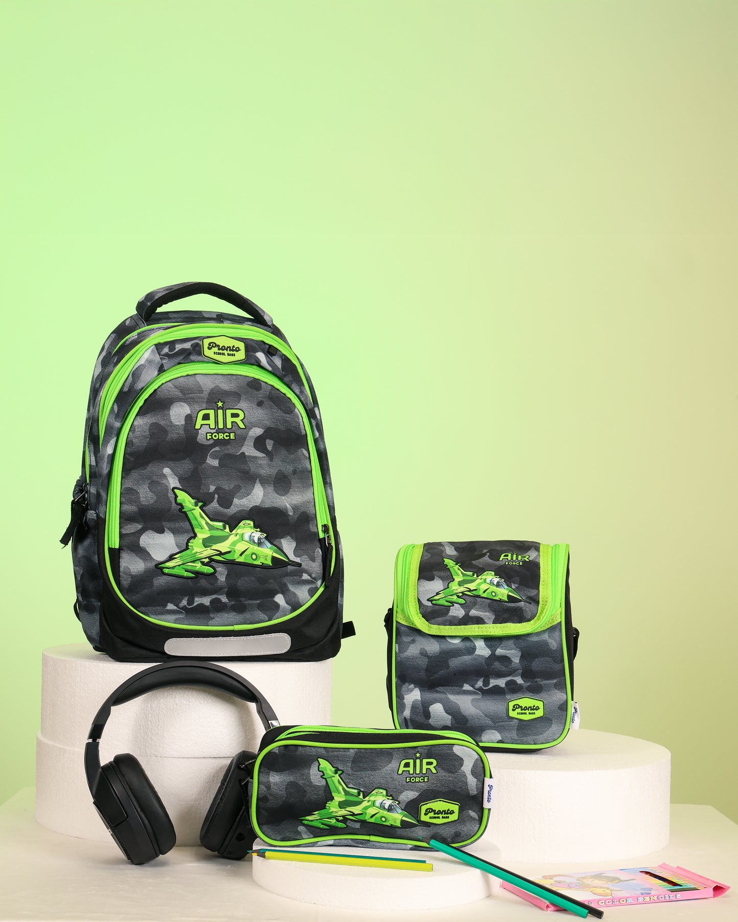 Pronto Air Force 3-in-1 School Set 17”