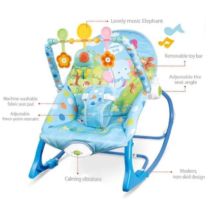 2 in 1 miltifunction baby rocking chair