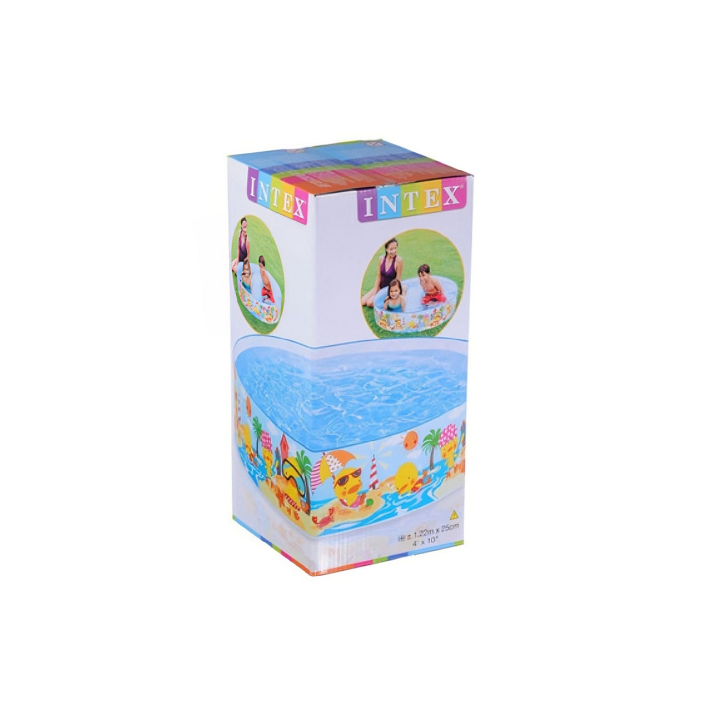 INTEX Inflatable Family Pool With Two Seats 264*165*56