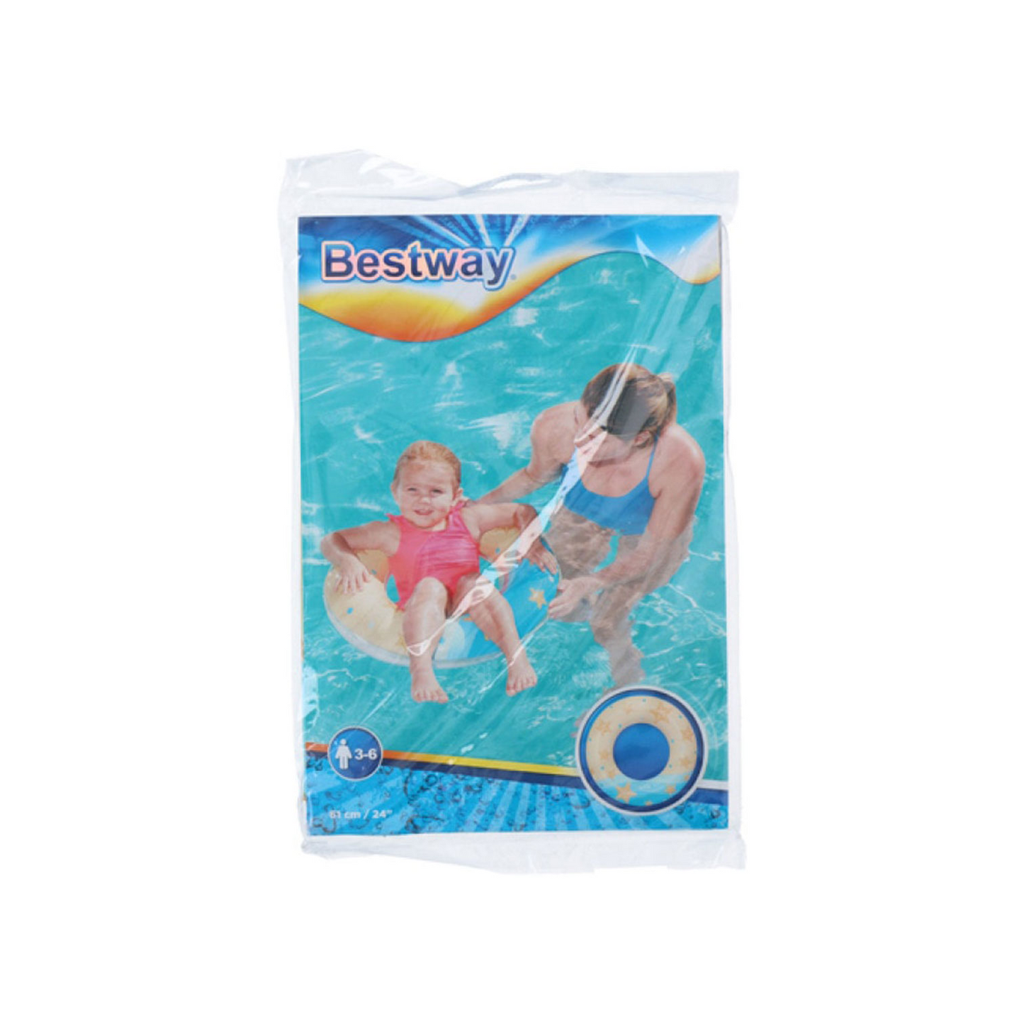 BESTWAY Fruit Swim Ring 61 cm