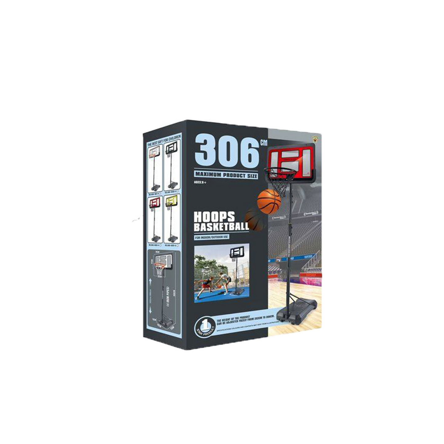 Basketball 306cm large boxed
