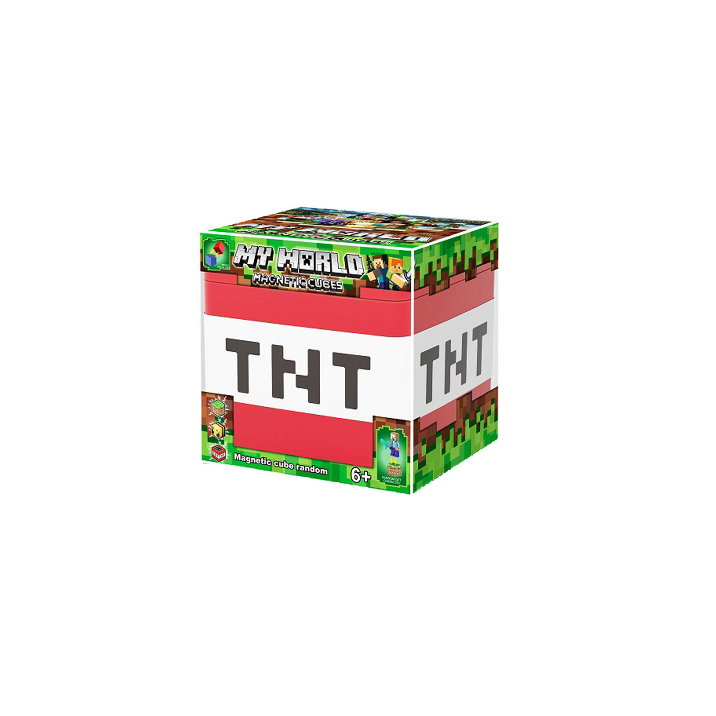 NET Minecraft Magnetic Assembly 104 pieces in boxes