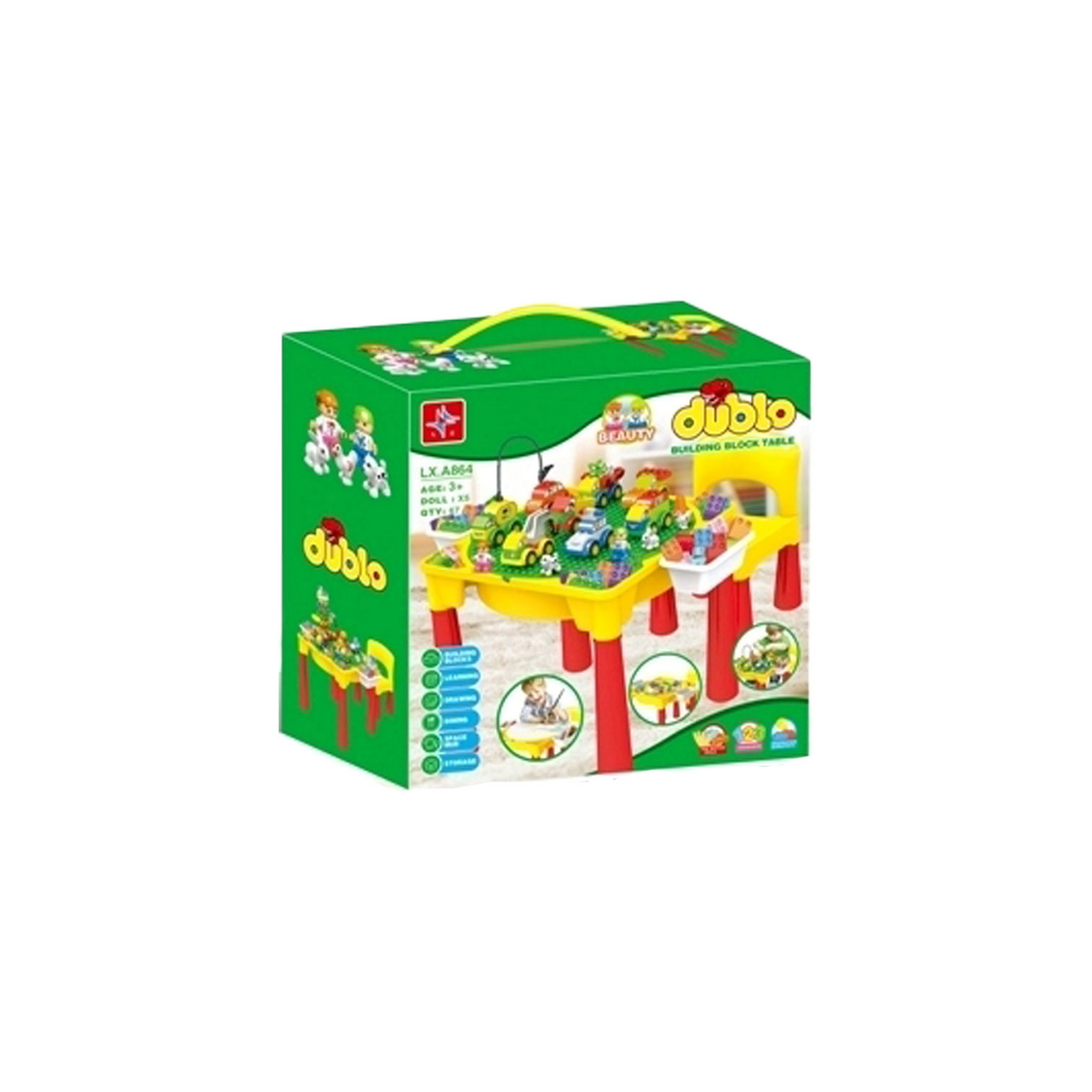 NET Boys' car assembly table boxed