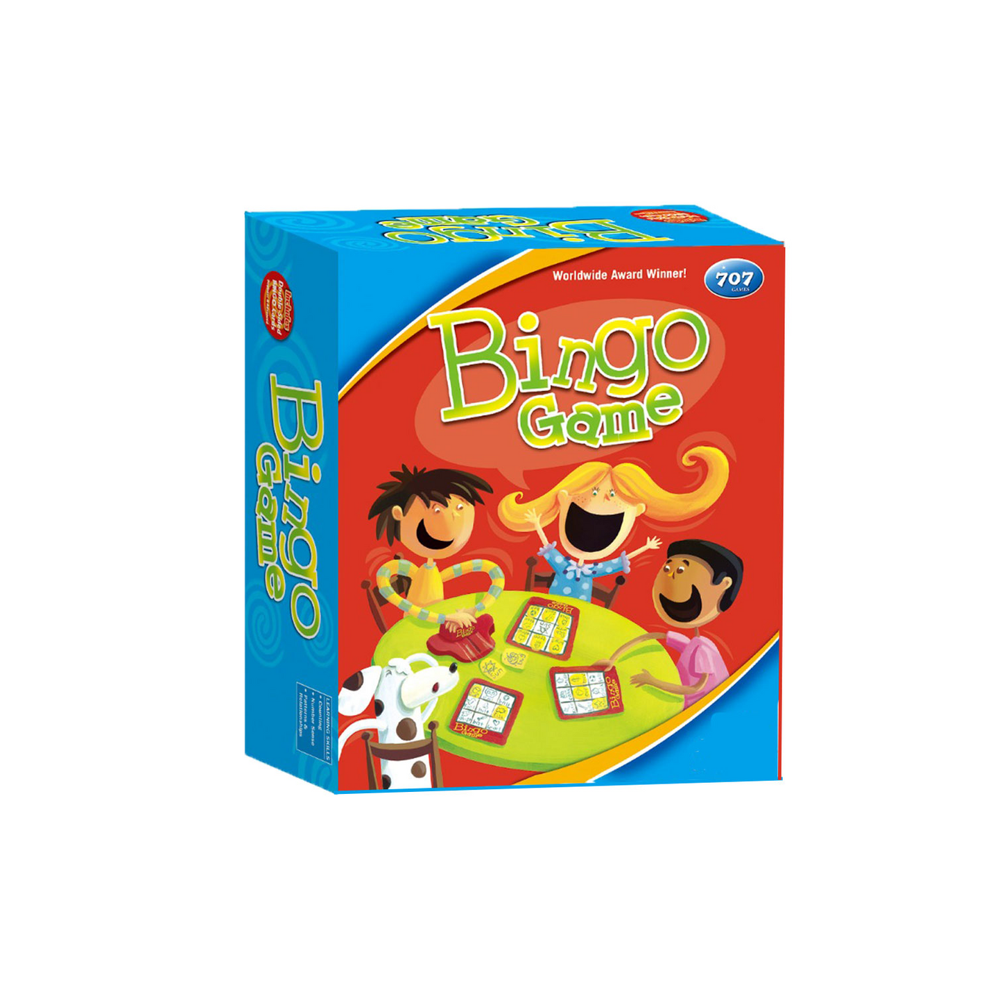 BINGO is a challenge game boxed