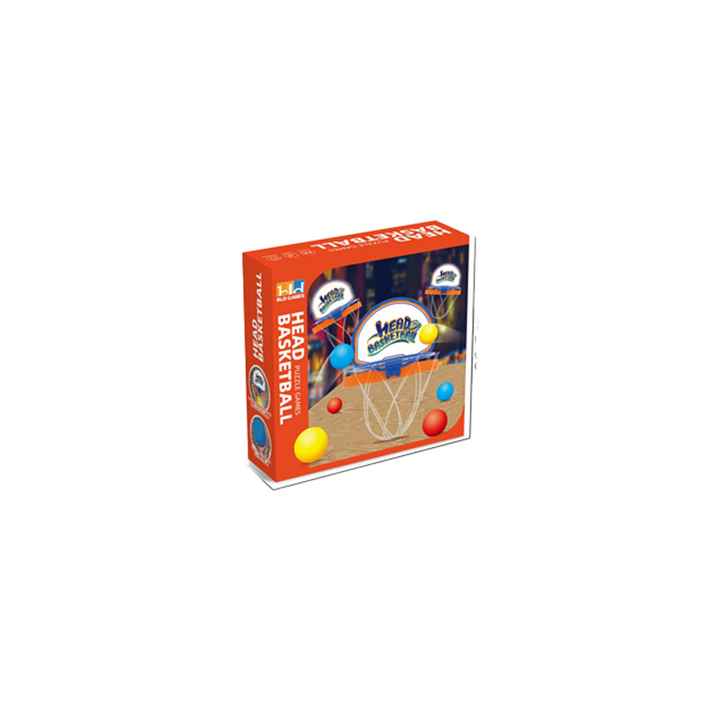 Basketball challenge game in a box