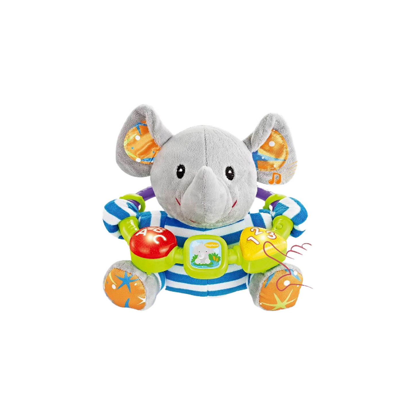 Elephant light and musical for boys in a box
