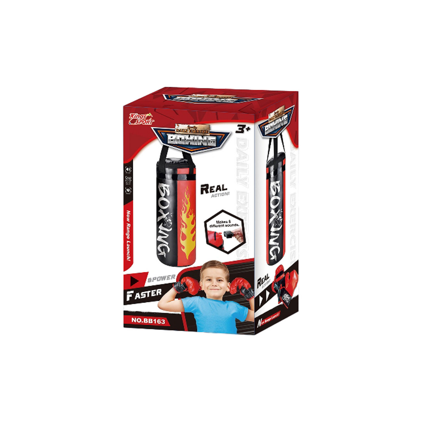 Case box with sound box