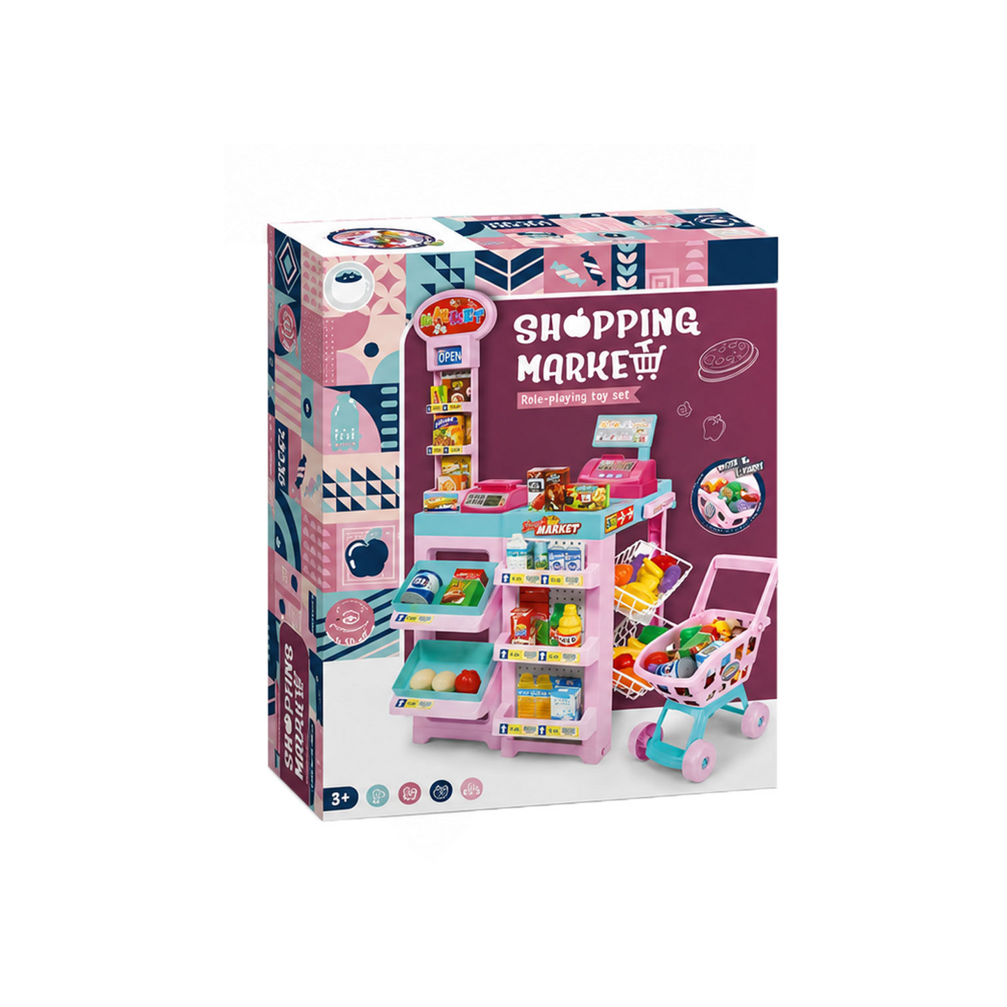 NET supermarket shopping in a box