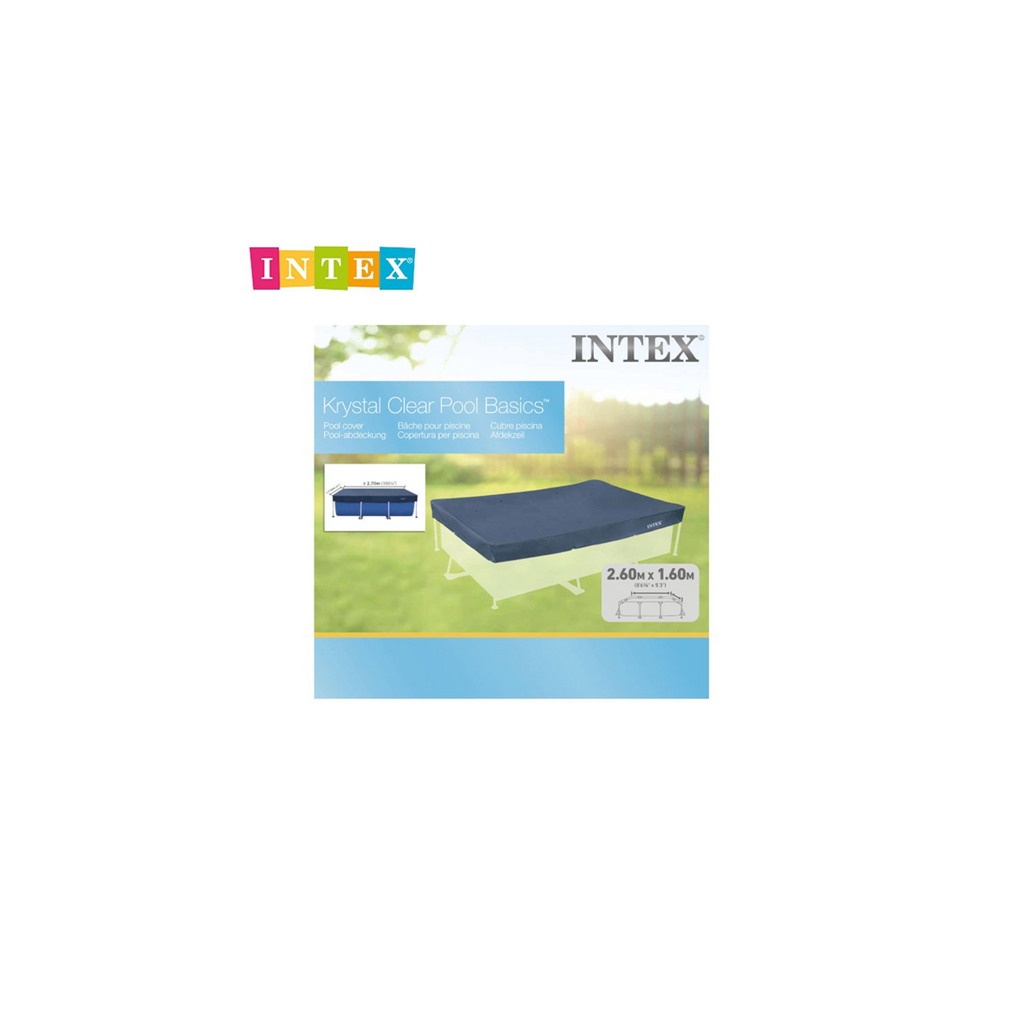 INTEX Cover Rectangular Pool 260*160
