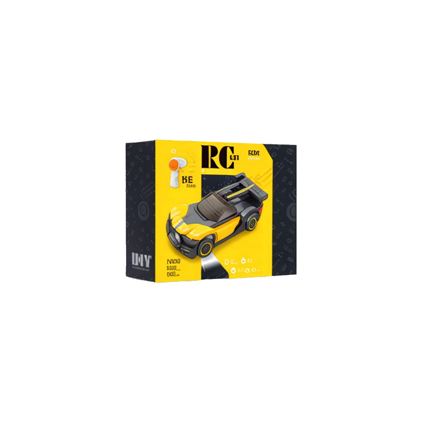 Remote control car assembly, 251 pieces in a box
