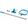 INTEX 28002 Pool Maintenance Kit with Telescopic Pole, Vacuum Head, and Skimmer Net