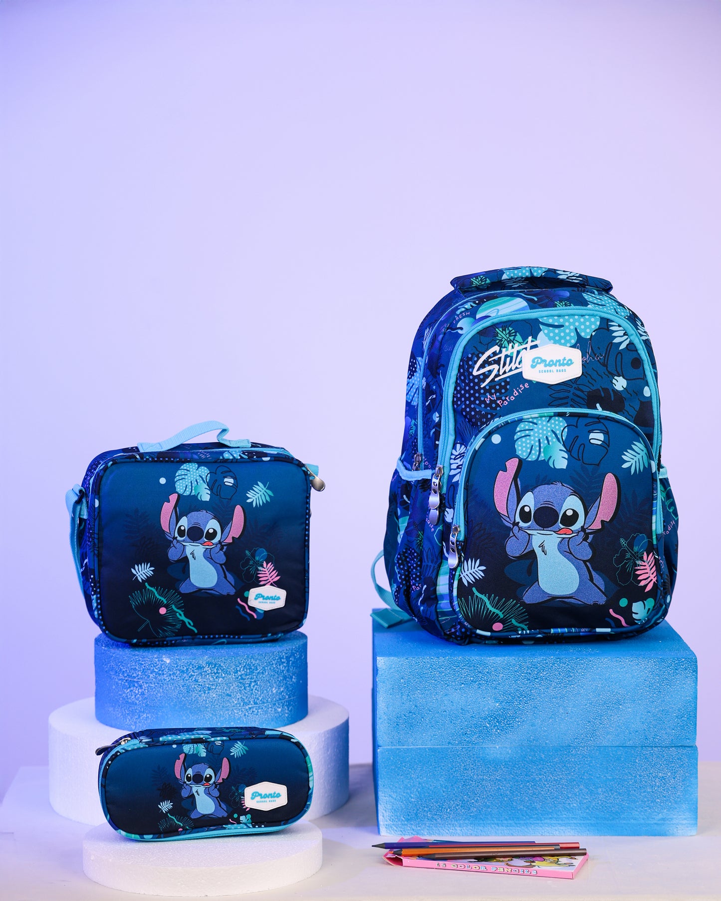 Pronto Stitch 3-in-1 School Set 16”