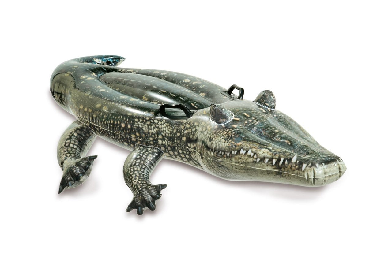 INTEX Realistic Gator Ride-On