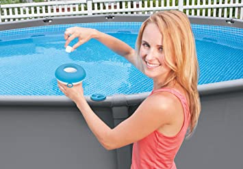 INTEX Floating chemical dispenser