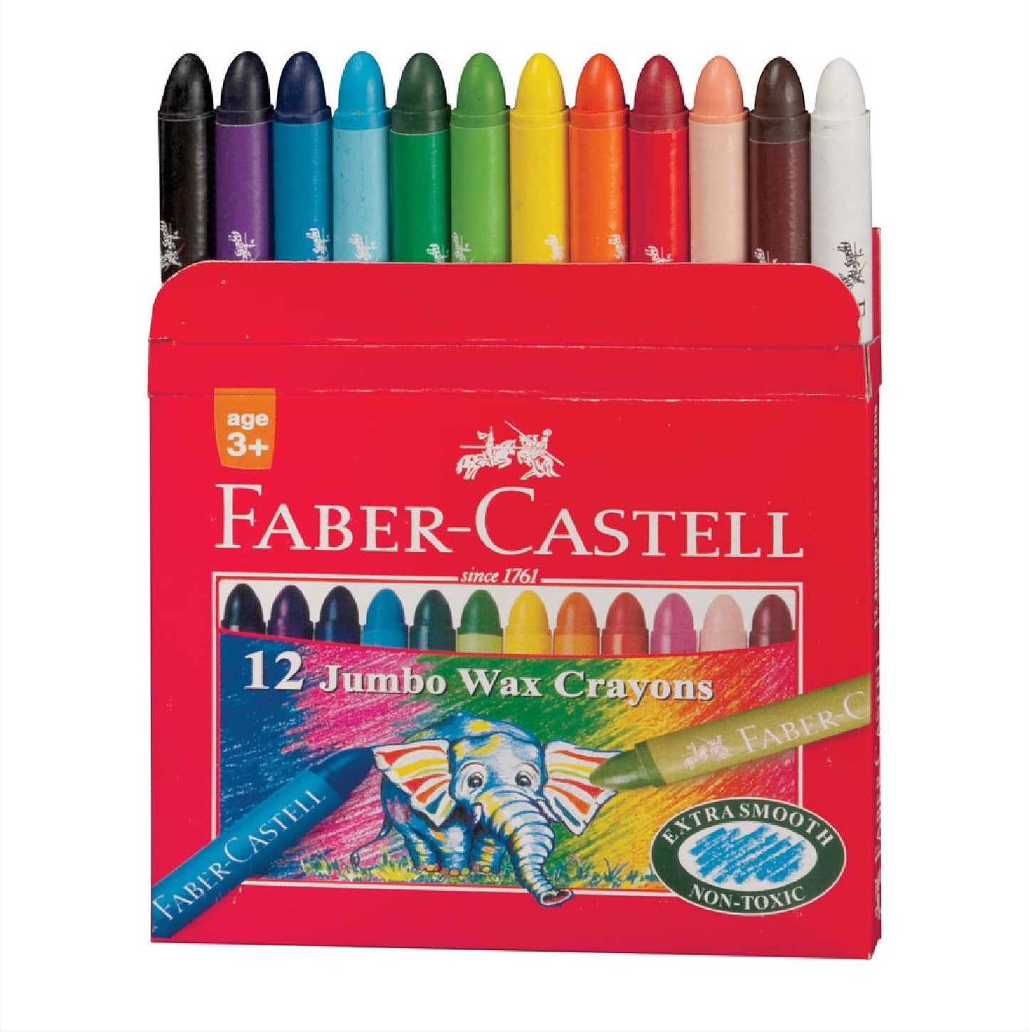 FBC jumbo wax crayons x12