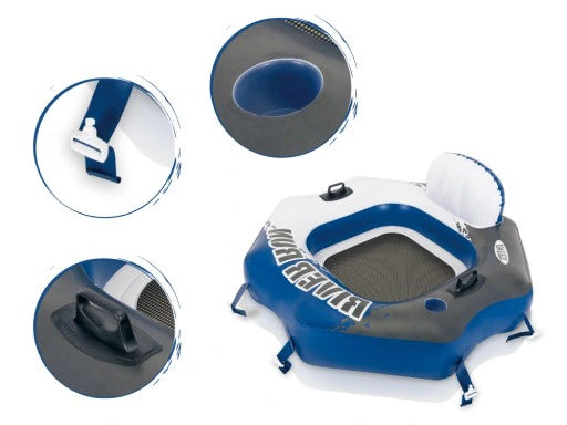 INTEX River run connect lounge 130x126cm