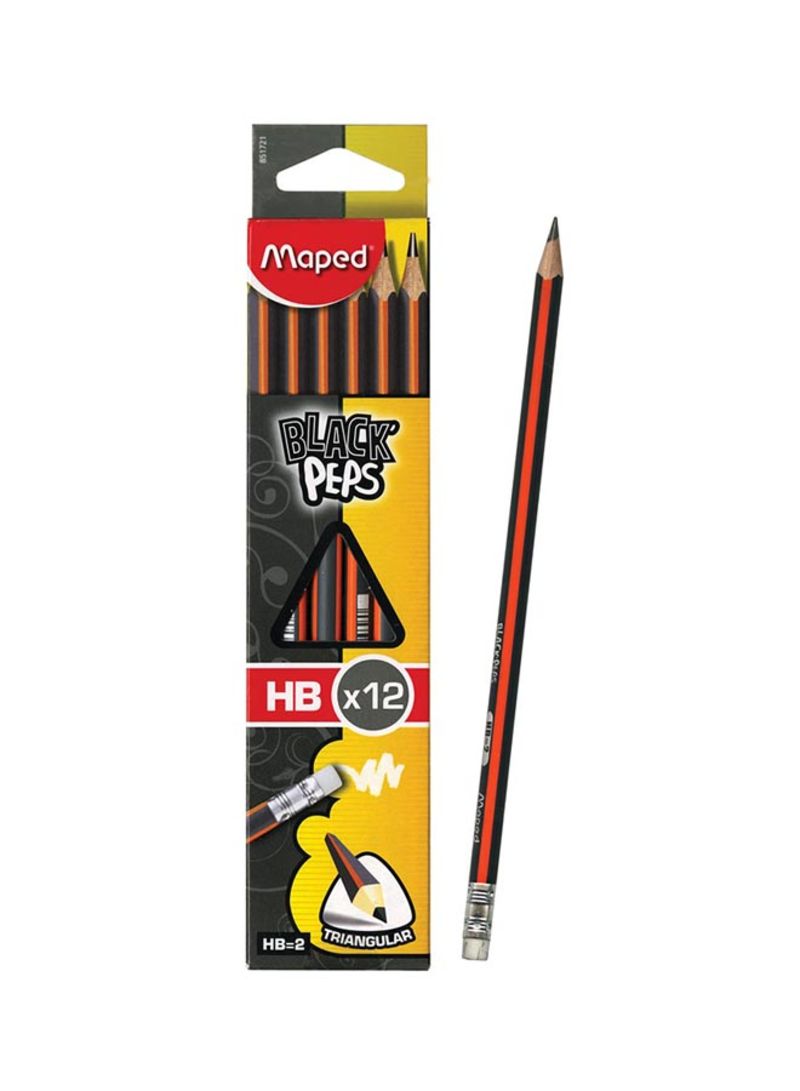 MAPED Black peps pencil