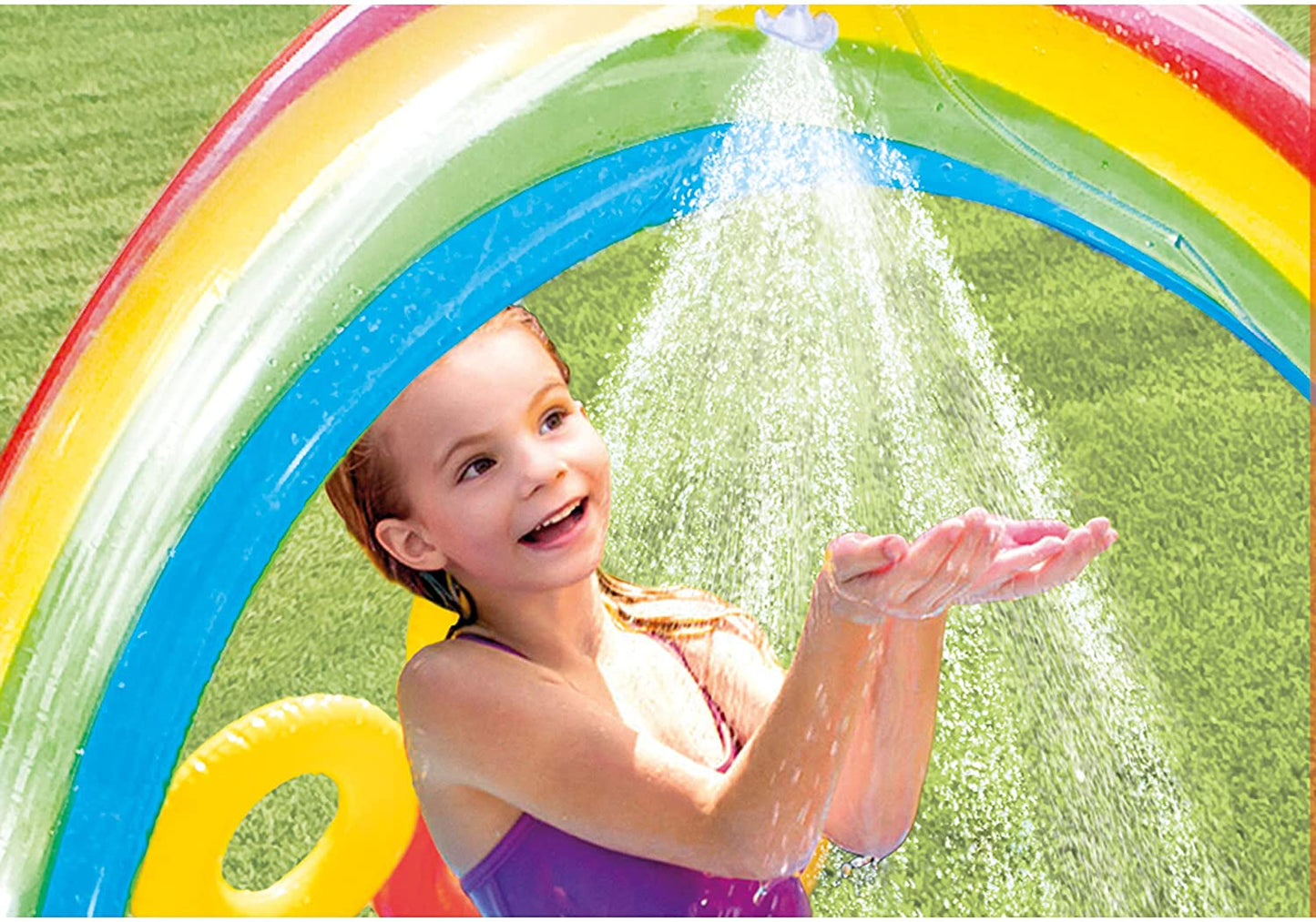INTEX Rainbow Ring Inflatable play center