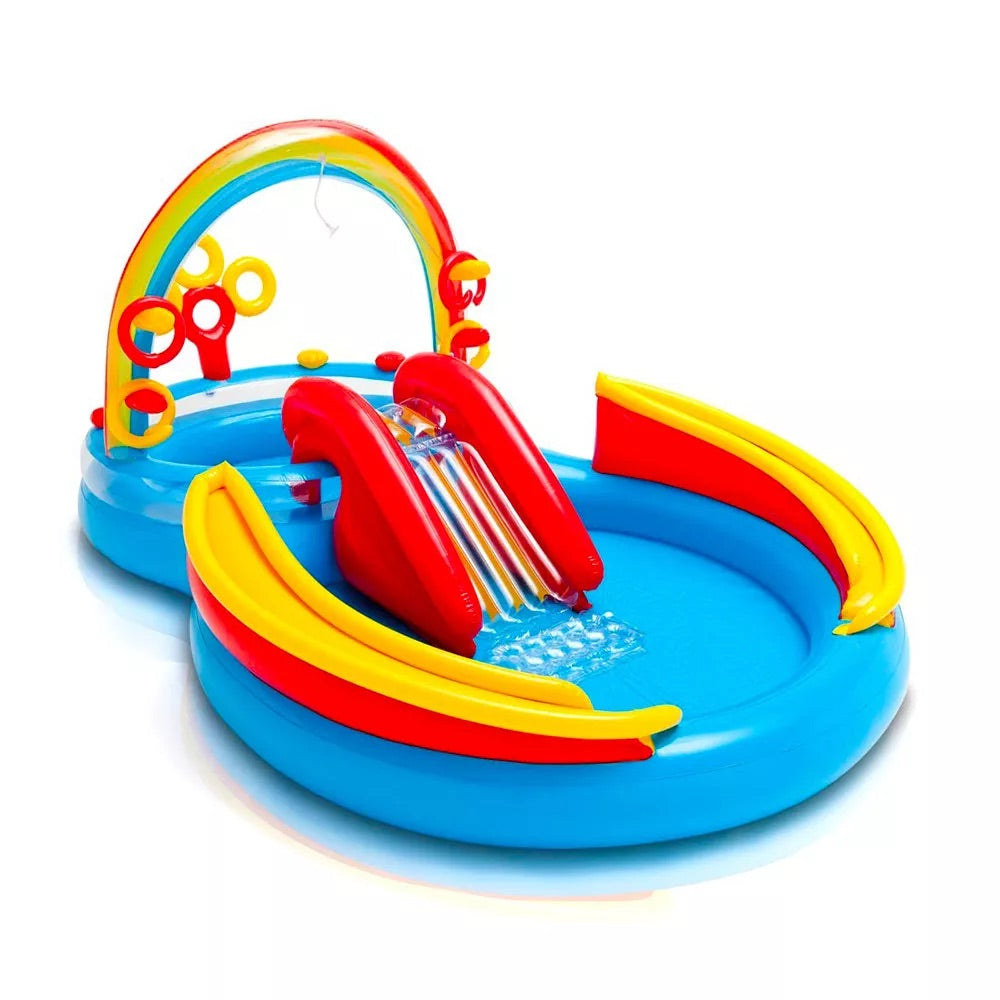 INTEX Rainbow Ring Inflatable play center