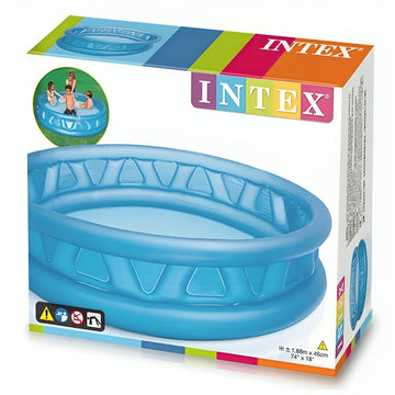 INTEX Blue Polygon Swimming Pool 188*46 cm