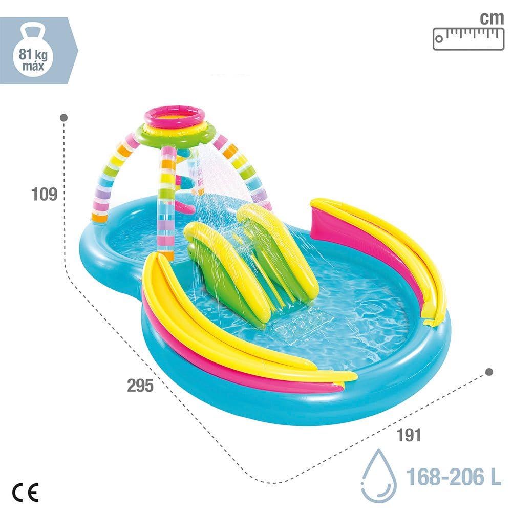 INTEX Rainbow play center 295x195x110 cm