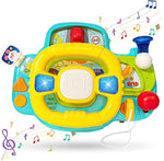 Baby simulation steering wheel