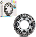 INTEX Black Inflatable Wheel with Grip