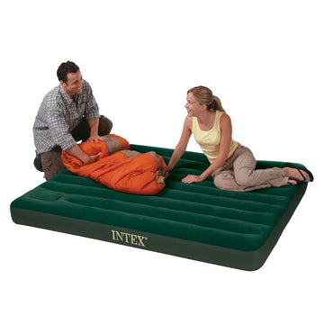 INTEX Queen Downy Airbed 152x203x22 cm