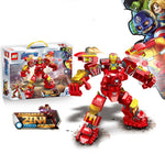 Superhero Assembly Set red 200pcs