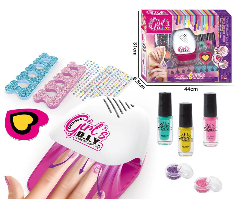 Girl's DIY Nail Art Kit