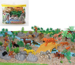 Wild Animals Set with 75 Pieces