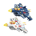 light and music Fighter plane