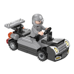 Mini building block cars