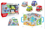 Soft pull back cars set