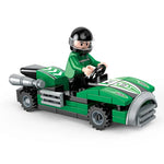 Mini building block cars