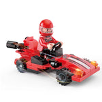 Mini building block cars